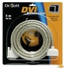 Dr. Bott DVI Extension 3m passives Verlängerungskabel für digitale DVI-D Monitore, auch für Apple Cinema Display 20+23', keine Verkettung möglich