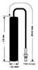 Hirschmann Innen-Klebe-Antenne Slim