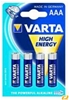 Varta High Energy Micro AAA 1x4