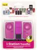 Logic3 i-Station Traveller rosa