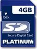 Platinum SD Karte 4GB
