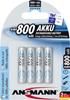 Ansmann MaxE Akku NiMH Micro AAA 800mAh