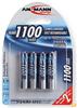 Ansmann Akku NiMH Micro AAA 1100mAh