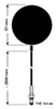 Hirschmann Mini-Patch-Klebe-Antenne