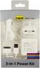 Logic3 3in1 Powerkit iPod/iPhone weiss