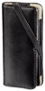 Hama Delicate Ledertasche schwarz