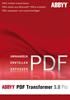 ABBYY PDF Transformer 3.0 Pro