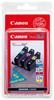 Canon CLI-526 Tinte Cyan Magenta Gelb