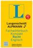 e-Fachwörterbuch Recht Englisch