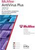 McAfee AntiVirus Plus 2012 3-User