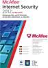 McAfee Internet Security 2012