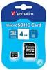 Verbatim microSD Karte 4GB