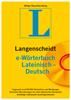 Langenscheidt e-Wörterbuch