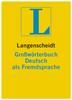 Langenscheidt Großwörterbuch