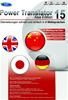 Power Translator 15 Asia Edition