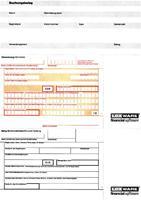 Lexware Überweisung-Formulare din a4 100 Stück /Einzelblatt in EURO  ,