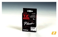 Brother TZ-221 Laminated Tape 9 mm Band f�r P-Touch, schwarz auf wei�