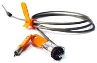 Kensington Slim Microsaver SecureSystem 1.8m Stahlkabel, inkl. 2 Schl�sseln
