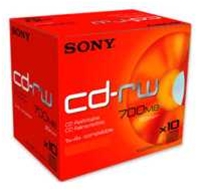 Sony CD-RW 80 Minuten 700MB 4-10x (item no. 90070036) - Picture #1
