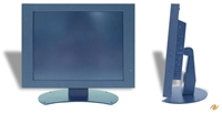 Glancetron 12 Zoll Touch, schwarz 12,1 Zoll TFT-LCD-Farb-Bildschirm mit Touchscreen (Mausemulation, USB- Anschlu�).Aufl�sung 1024 x 768. Farbe: Schwarz