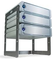 LaCie d2 Desk Bracket DeskTop Rack Stabiles Desk-Rack für bis zu 4 Lacie d2-Festplatten