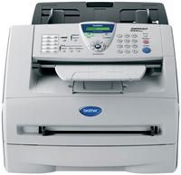 Brother Fax-2920 Laserfax, 33.600 bps �bertragungsge- schwindigkeit, 20 Ziel- und 200 Kurzwahl speicher, Gruppenwahl, Faxabruffunktion, Faxweiterleitung, Fax-Fernweitergabe, 16 MB Speicher (bis zu 500 Seiten Sende- und Empfangsspeicher), Kopierer: bis zu 14 Seiten/Min. 20 Blatt Vorlageneinzug
