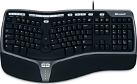 Microsoft Natural Ergonomic Keyboard 4000  ,