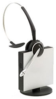 Agfeo System-Headset 9120 schnurloses System-Headset mit DECT- Technologie, 2 Varianten in Einem (Bügel und Ohrhaken), Zum Betrieb ist die DECT S0-Basis erforderlich