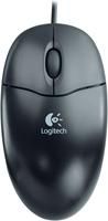 Logitech OEM Wheel Mouse Optical S96 PS/2, 3 Tasten, schwarz