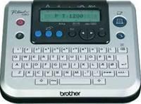 Brother P-touch 1280CB Beschriftungssystem LC-Display mit 15 Zeichen, Mehrfachaus- druck bis zu 9mal, Phrasenspeicher f�r 300 Zeichen, fortlaufende Nummerierung, manuelle Abschneidevorrichtung, bis zu 2-zeiliger Ausdruck, 5 Schriftgr��en, mit Batterie, f�r TZ Tapes 3.5 - 12mm