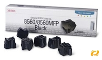 Xerox 108R00727 ColorStix Schwarz 6er Pack