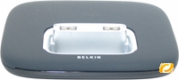 Belkin 7-Port USB2.0-Hub stapelbar, inkl. Netzteil bietet zwei USB-Ports auf der Oberseite f�r Zubeh�r wie Memory Sticks und f�nf horizontal angelegte Anschl�sse an der R�ckseite.