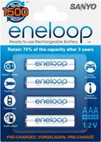 Sanyo Eneloop Akku Micro AAA 750mAh 4 Stück