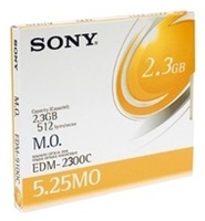 Sony 5.25' Optical Disk 2.3GB Rewritable 512B/s