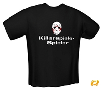 T-Shirt Killerspiele-Spieler Gr.XL black, Textilien, Deutsche Version