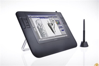 Wacom Cintiq 12WX LCD-Tablett USB 1280x800, 24bit, 170 Grad Blickwinkel, DVI-I/VGA inkl. Grip Pen