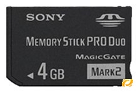 Sony Memory Stick PRO Duo Mark II  4GB (item no. 90272899) - Picture #1