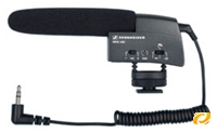 Sennheiser MKE 400 Video Richtmikrofon f�r Kameras mit Blitzschuh und externem Mikrofoneingang