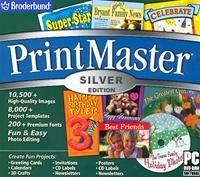 PrintMaster 16 Silber Deutsche Version