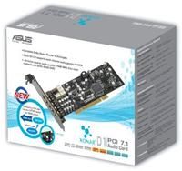 ASUS Xonar D1 PCI 7.1 Soundkarte mit Low-profile Bracket, DS3D GX2.0, S/PDIF Header, Dolby Home Theater