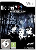 Die drei ???: Das verfluchte Schloss Nintendo Wii, Deutsche Version, USK:0J.