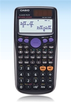 Casio FX-86DE PLUS 10-stelliges LCD, Solar-/Batteriebetrieb, Logarithmusfunktionen, Potenzfunktion, Prozentrechnung, Quadratwurzel, Zufallszahlengenerator