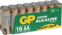 GP Batterie Super Alkaline LR06 AA, ValuePack, 16er Pack