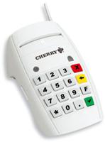 Cherry eHealth Terminal ST-2052 weiss für elektronische Gesundheitskarte, USB, Klasse 2, 1.8m Kabel