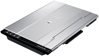 Canon CanoScan LiDE 700F A4 4800x4800dpi (CIS), USB2.0, ca. 12Sek. f�r A4 (Farbe) bei 300dpi, LED-Beleuchtung, 48bit, NegativScan bis zu 9600dpi, integrierter Standfuss, Aufklappbutton f�r Vorlagendeckel, Farbe: silber/schwarz