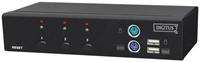 Digitus DC-11801-1 KVM Umschalter DVI, 1 User an 3 PCs