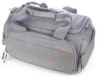 Delsey ODC 25 Top-Load Tasche Large grau, für digitale SLR-Kameras, Innenfutter aus weicher Mikrofaser, ge- polstert, Airline Carry-on, abnehmbare Speicherkarten-Tasche, gepolsterter Schultergurt, Organizer-Fronttasche, Regenschutzhülle, Seitentaschen, 21x18x35cm (innen), 24x27x49cm (außen)
