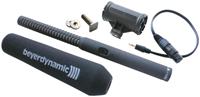 beyerdynamic MCE 86 S-II CAM Kondensator-Richtrohr, Hyperniere, 50Hz-18kHz, inkl. EA86 Blitzschuhmontage, 0.35m MVK 72-K3 XLR auf Miniklinke, Windschutz WS72