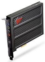 Creative Sound Blaster X-Fi Titanium Fatal1ty Pro,  bulk, PCIe, 24bit/96kHz ADC, 24bit/192kHz DAC, 2x Mic/Line In (3.5mm), 1x Stereo Line/ AUX-In (RCA), 4x Line Out (3.5mm), Optical I/O (TOSLink), Kopfh�rerausgang (3.5mm), 64MB X-RAM, EAX 5.0, OpenAL, Dolby Digital-Codierung, Surroundklang