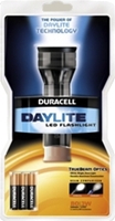 Duracell Daylite 3AAA Taschenlampe,  LED, Metallgeh�use, inkl. 3x AAA-Batterien
